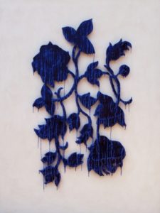 Blue Drip Flower II